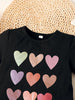 Girls Heart Print T-Shirt and Joggers Set