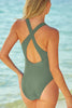 Crisscross Back One-Piece Swimsuit