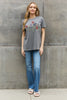 Simply Love Full Size Flower Graphic Cotton Tee