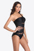 One-Shoulder Sleeveless One-Piece Swimsuit