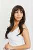 Full Machine Long Wave Synthetic Wigs 24''