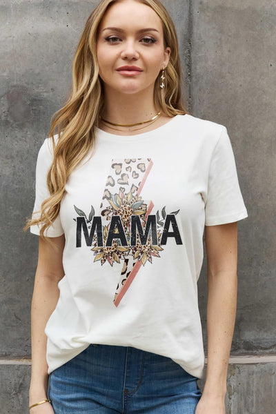 Simply Love Full Size MAMA Graphic Cotton Tee