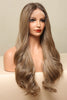 13*2" Lace Front Wigs Synthetic Long Wave 26" 150% Density in Golden Brown
