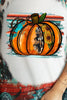 Pumpkin Graphic Round Neck Short Sleeve Tee
