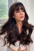 Full Machine Long Wave Synthetic Wigs 24''