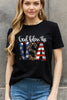 Simply Love Full Size GOD BLESS THE USA Graphic Cotton Tee