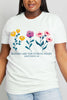 Simply Love Full Size BLESSED ARE THE PURE IN HEART Matthew 5:8 Graphic Cotton Tee