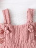 Baby Girl Textured Ruffled Bodysuit