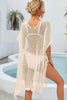 Fringe Trim Openwork Cover Up